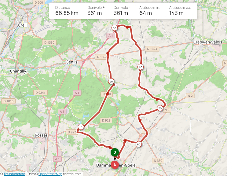 Sortie Club n°52 53-67 km